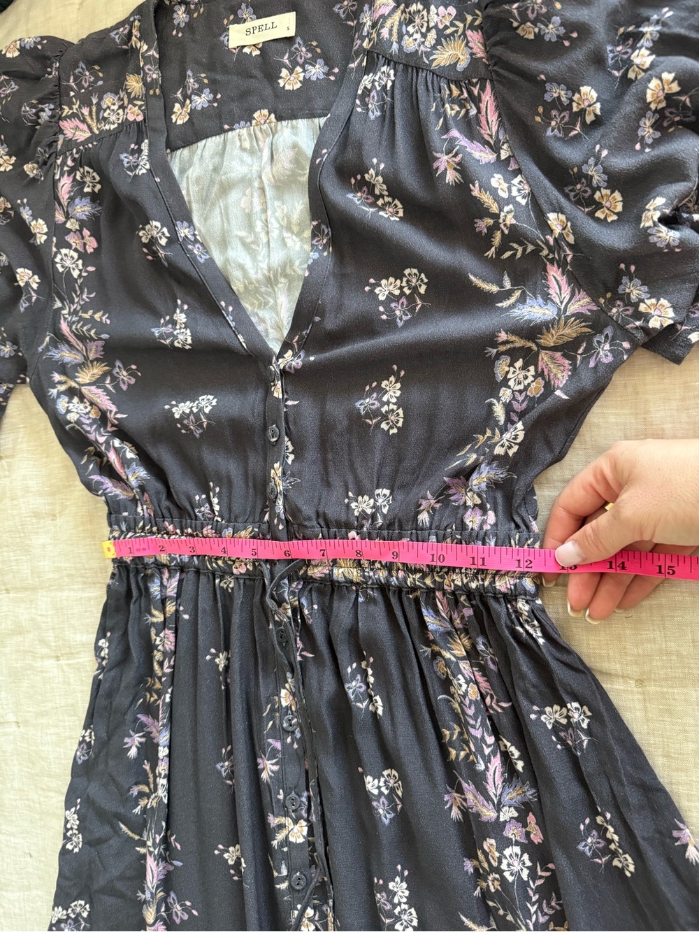 Spell And The Gypsy Collective Rebel Spirit Gown Maxi Dress Size Small - Picture 13 of 13
